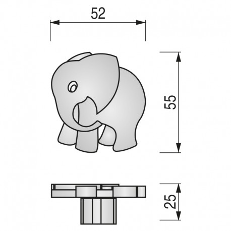 tirador elefante